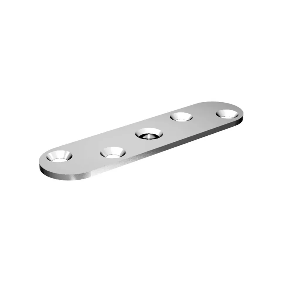 Platine droite à visser pour fixation...