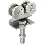 Mantion SPORTUB 3530 Swan Neck Bracket Roller with 4 Steel Ball Bearing Rollers max. 80kg per piece