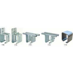 Support mural à vis pour coulissants ROB série 130.000 / pce