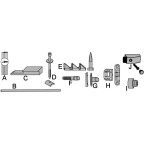 Spitseermal voor hout GU...