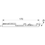 Verrou semi-fixe haut  jeu...