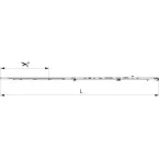 Recuttable OF Stay Head Multi Power LFF 401-600mm per piece