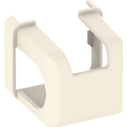 MACO PVC Angle Bearing Cover Double Short Studs RAL9001 per piece