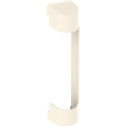 PVC Applied Hinge Pivot Cover Double Lugs Fixed Frame RAL9001 / pc