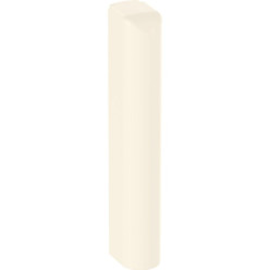 Afdekkap hoekscharnier vleugel crème / pce