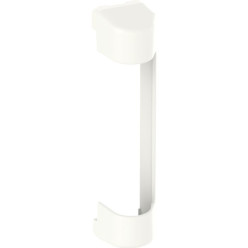 MACO PVC Applied Hinge Bearing Cover Double Studs White / pc