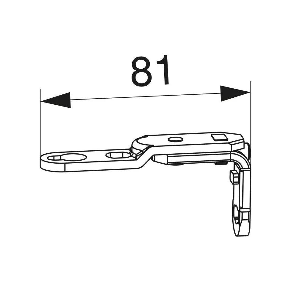 MACO Applied Double Pivot Stay Arm...