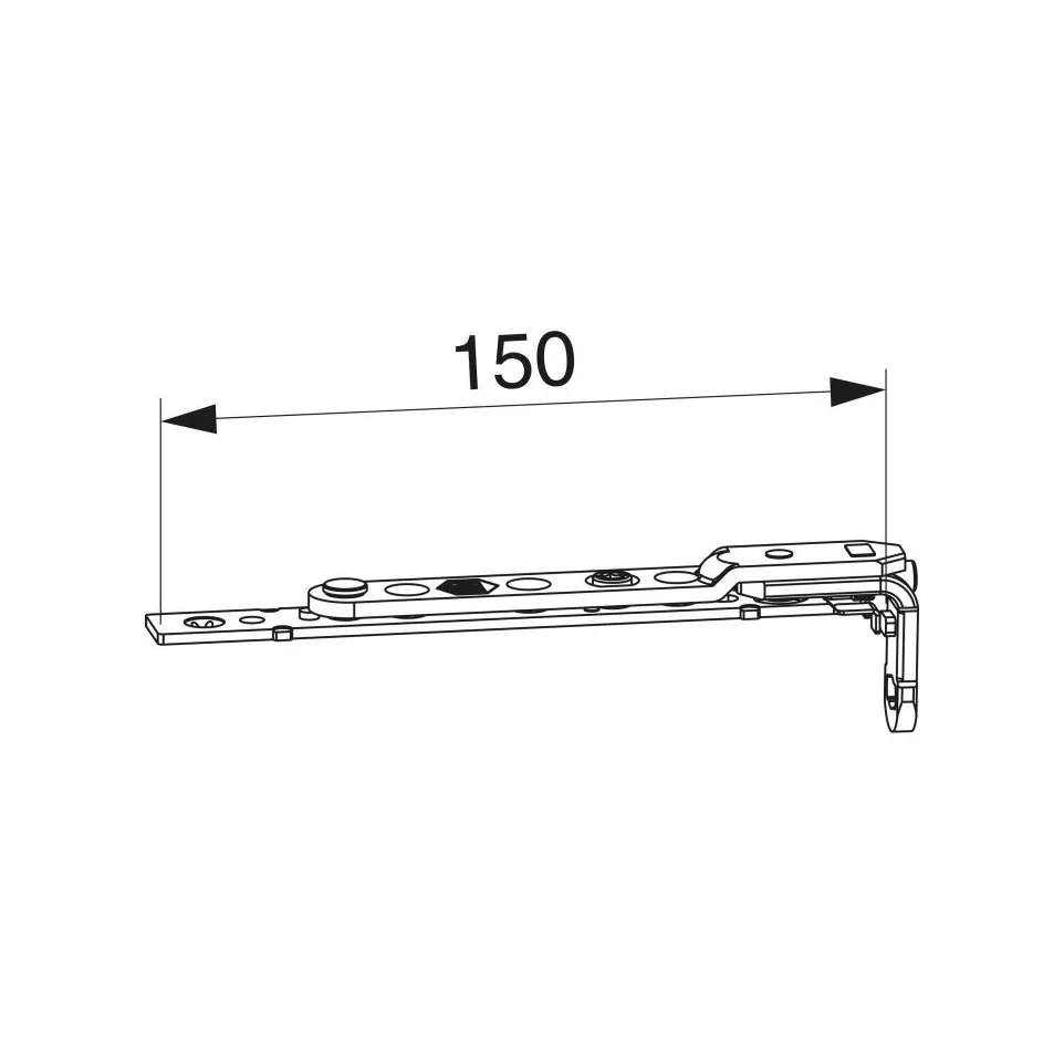 DK schaarstulp voor hout-dubbele...