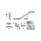 Te schroeven rechthoek voor Rotoline vorkhefboom / pce