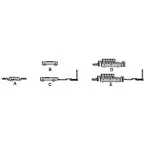 Chapes Roll Line 120 réglable / pce