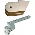 Upper Arm Cover for Dorma Single Action BTS Silver (1 Pair) per piece