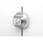 Set of 2 Vanlock Mini Locks with Blocker Silver per piece