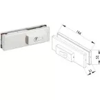 Serrure pour portes en verre 10-12 va et vient Hermat US10/6733 / pce