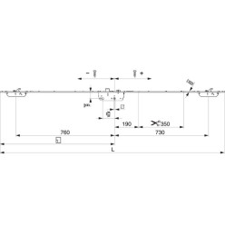 Serrure multipoint automatique à cylindre Maco A-TS 35/92/U6/24/6 partielle / PCE
