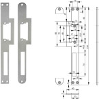 Têtières DORMA FLR 25 / FLM...