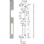 Gâche à boîtier symétrique...