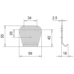 Fixed Strike Plate for...