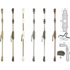 Pair of Curved Hollow Rods...