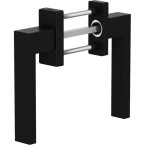 Garniture balcon poignée +...