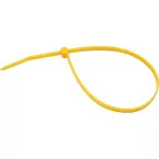 Collier de câblage  4,8 x 200 mm - Jaune / 100pce