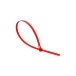 Collier de câblage  4,8 x 200 mm - Rouge / 100pce