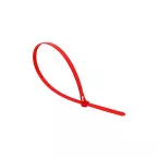 Kabelbinder 4.8 x 200 mm - Rood / 100pce