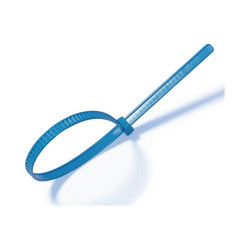 Kabelbinder 4.8 x 200 mm - Blauw / 100pce