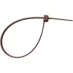Cable Tie 4.8 x 200 mm - Brown / 100 pieces