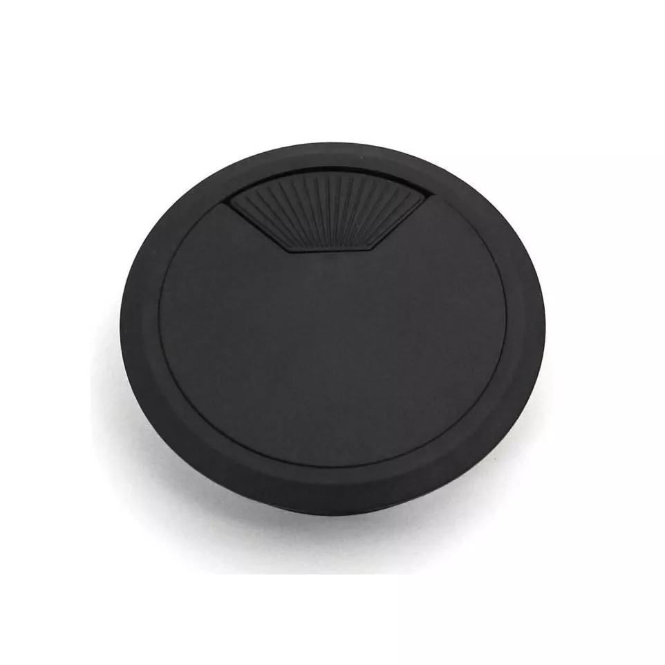 Passe-câbles PVC Ø 80mm noir / pce