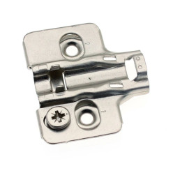 Slim 3D Screw-On Hinge Base H 2mm / 100pcs