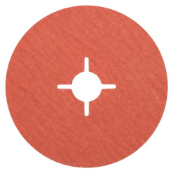 Disque fibre pour meuleuse Ø 125mm grain 100 / pce