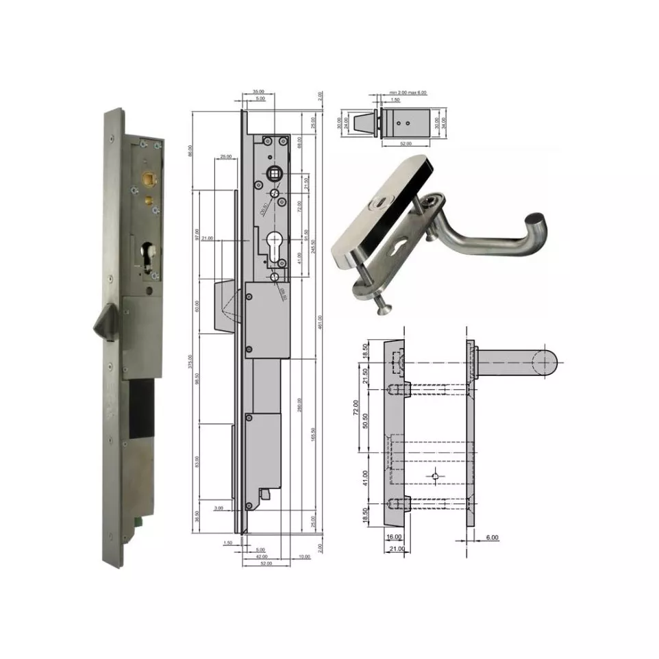 B&B Locks High Security Lock / pc