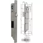 Elektrisch slot BB Locks A1 Basic 35 SA zonder slagplaat / pce