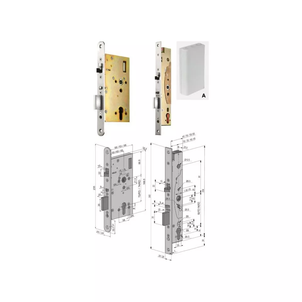 Abloy EL520 Mortise Motorized...