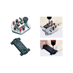 Gabarit de perçage HETTICH Drill-Jig pour assemblage VB / pce