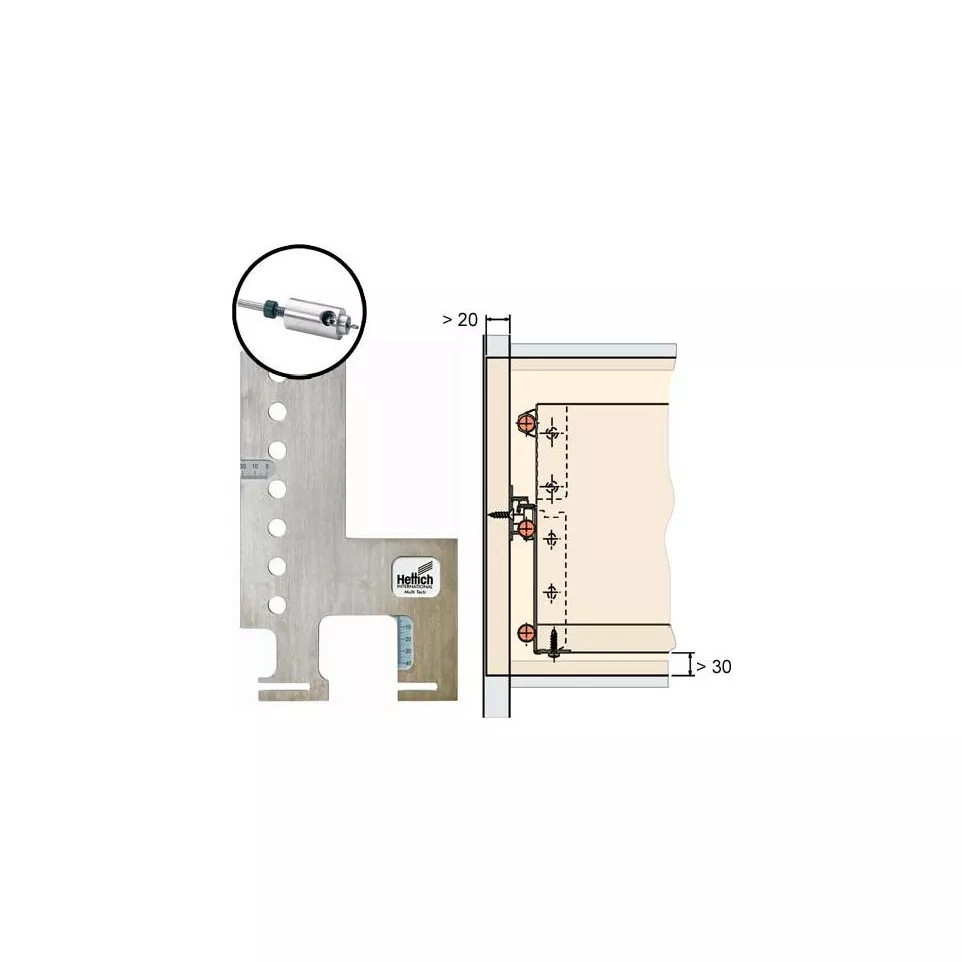HETTICH PRACTICA boormal Multitech...