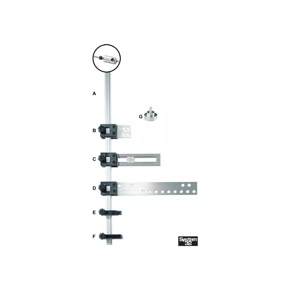 Kit gabarit de perçage pour poignées...