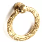 Anneau pendant Louis XVI 895 laiton poli / Pce