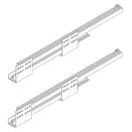 Set of 2 Slides for MovixPro 2 Mini Cargo Soft-Close Left / pc