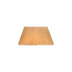 Geperforeerde houten steun voor potten en pannen, voor laden van 470 mm diep en 600 mm breed. / pce