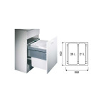 Cox Base-2 LM 500 mm Waste...