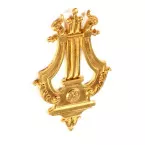 EMPIRE OB707 Polished Brass Pattern 122x75mm per Piece