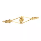 Patroon EMPIRE OB212 gepolijst messing 188x43mm / Pce