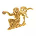 EMPIRE OB15 Polished Brass Decorative Plate 80x120mm Right / Pc