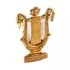 Patroon EMPIRE BZ2210 gepolijst messing 62x43mm / Pce