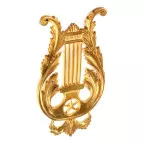 Polished Brass EMPIRE BZ2131 Decorative Plate 180x100mm per Piece