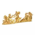 EMPIRE BZ2116 polished brass decorative plate 74x180mm per piece