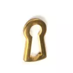 Patinated Brass Keyhole Escutcheon 25mm per Piece