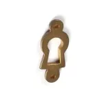 Schroefdraad rozet 30681 messing patina 20mm / Pce