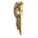 Polished Brass Louis XV Furniture Foot OB700 120x33mm per Piece
